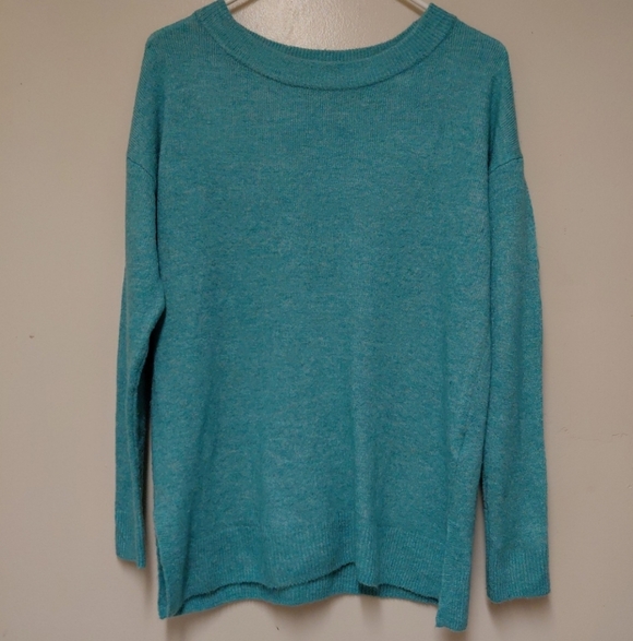 GAP Sweaters - Gap Women's Blue/ Green Knit Sweater Size S